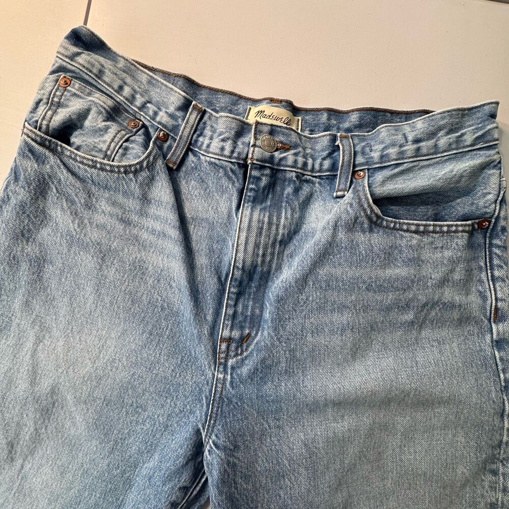 Madewell Light Wash Straight Leg Jeans - Picture 13 of 13